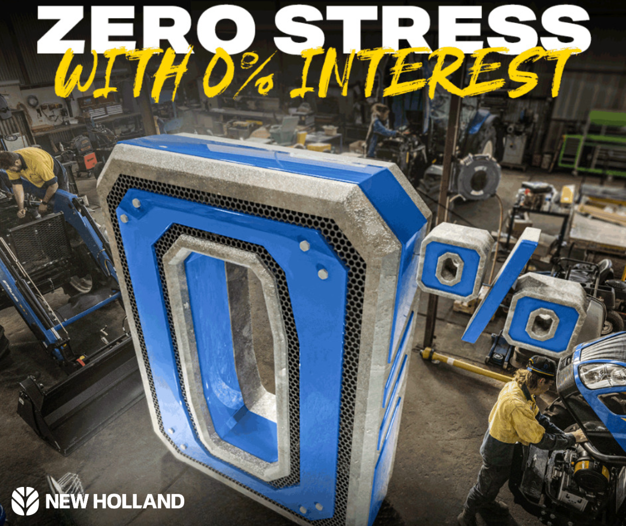 0% INTEREST ON PARTS & SERVICES