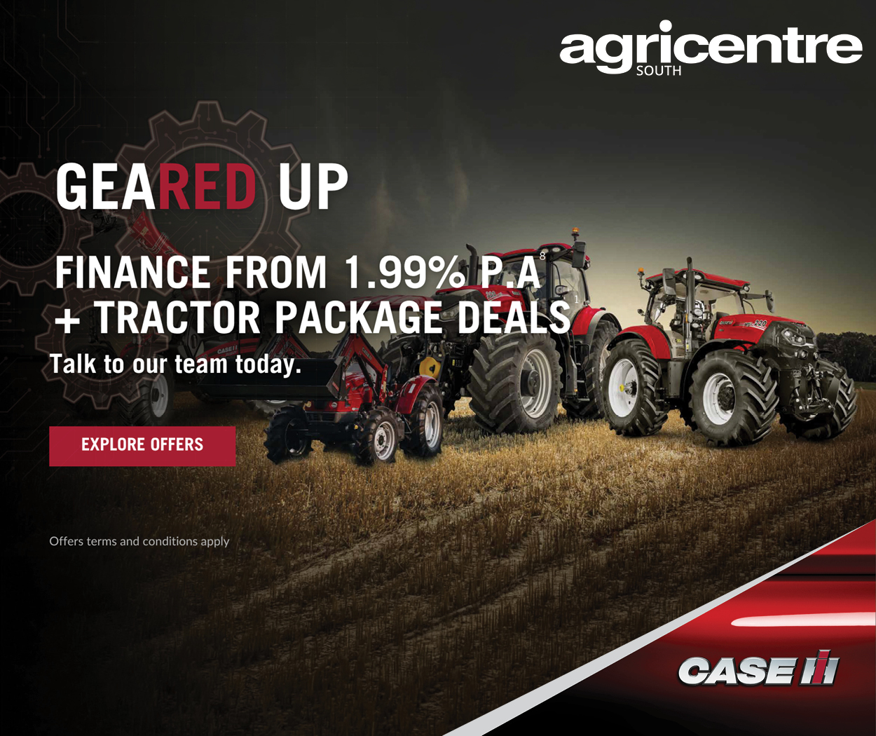 Get Geared Up with Case IH at Agricentre South