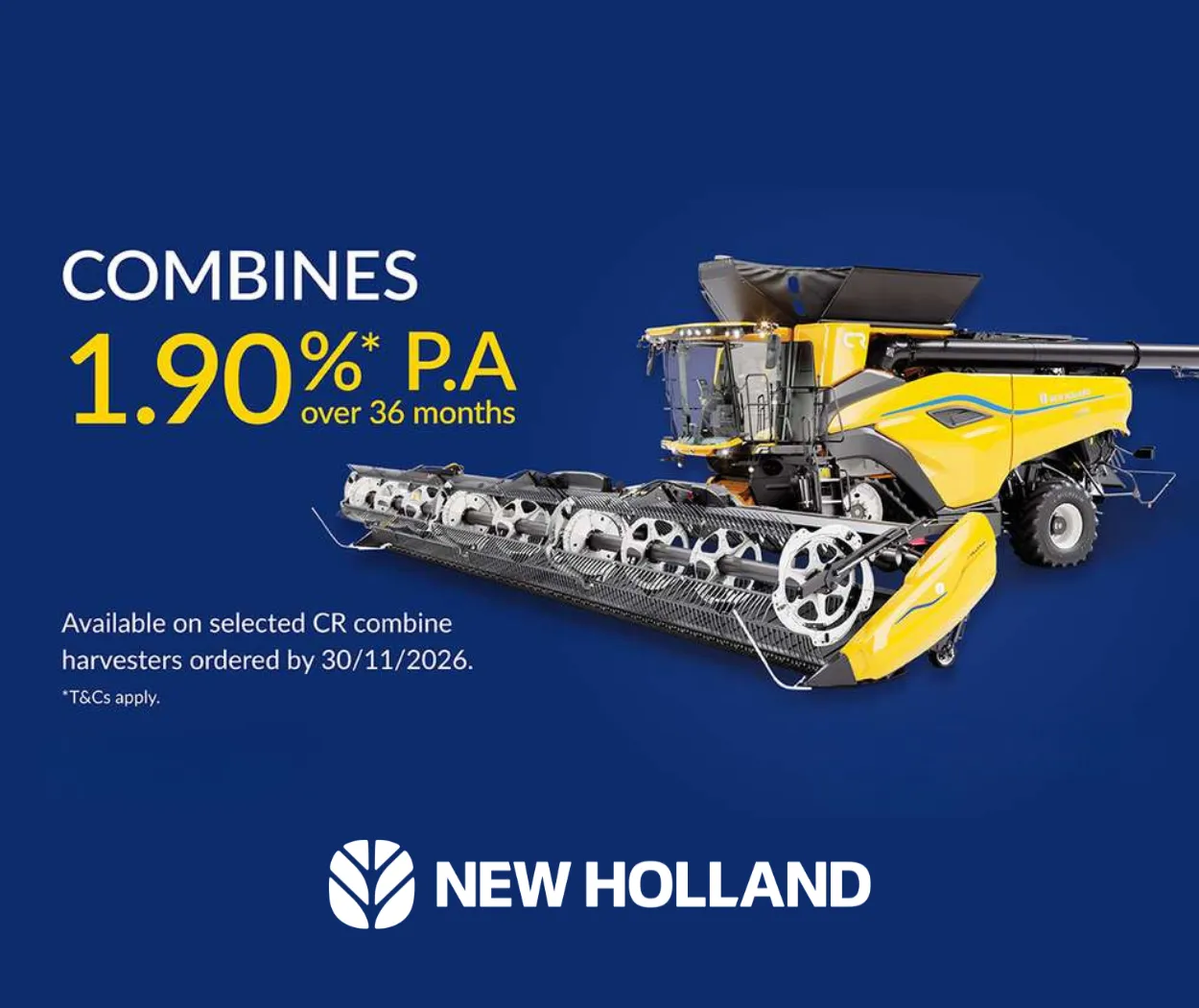 ORDER YOUR CR COMBINE