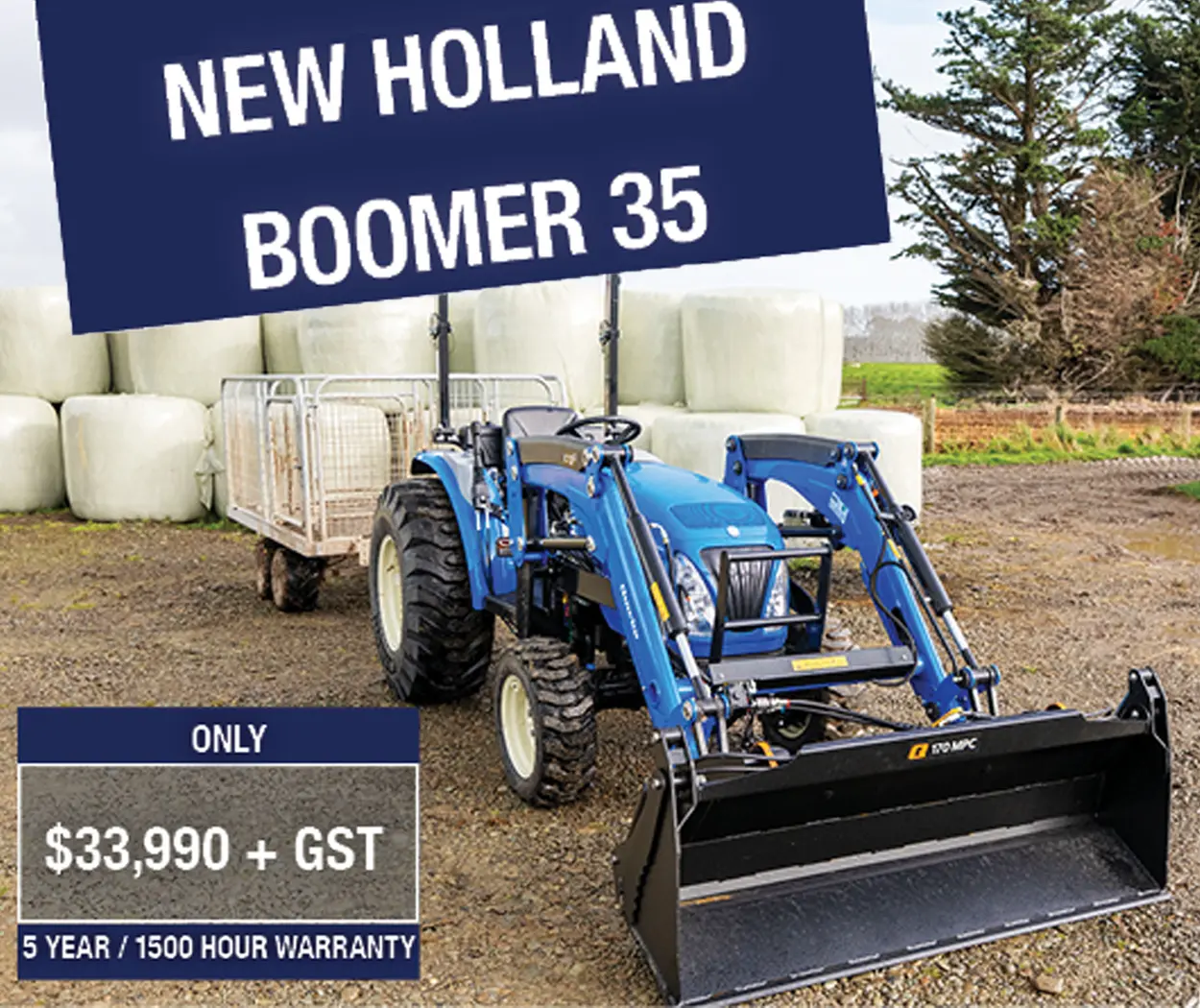 New Holland Boomer 35 | October Special